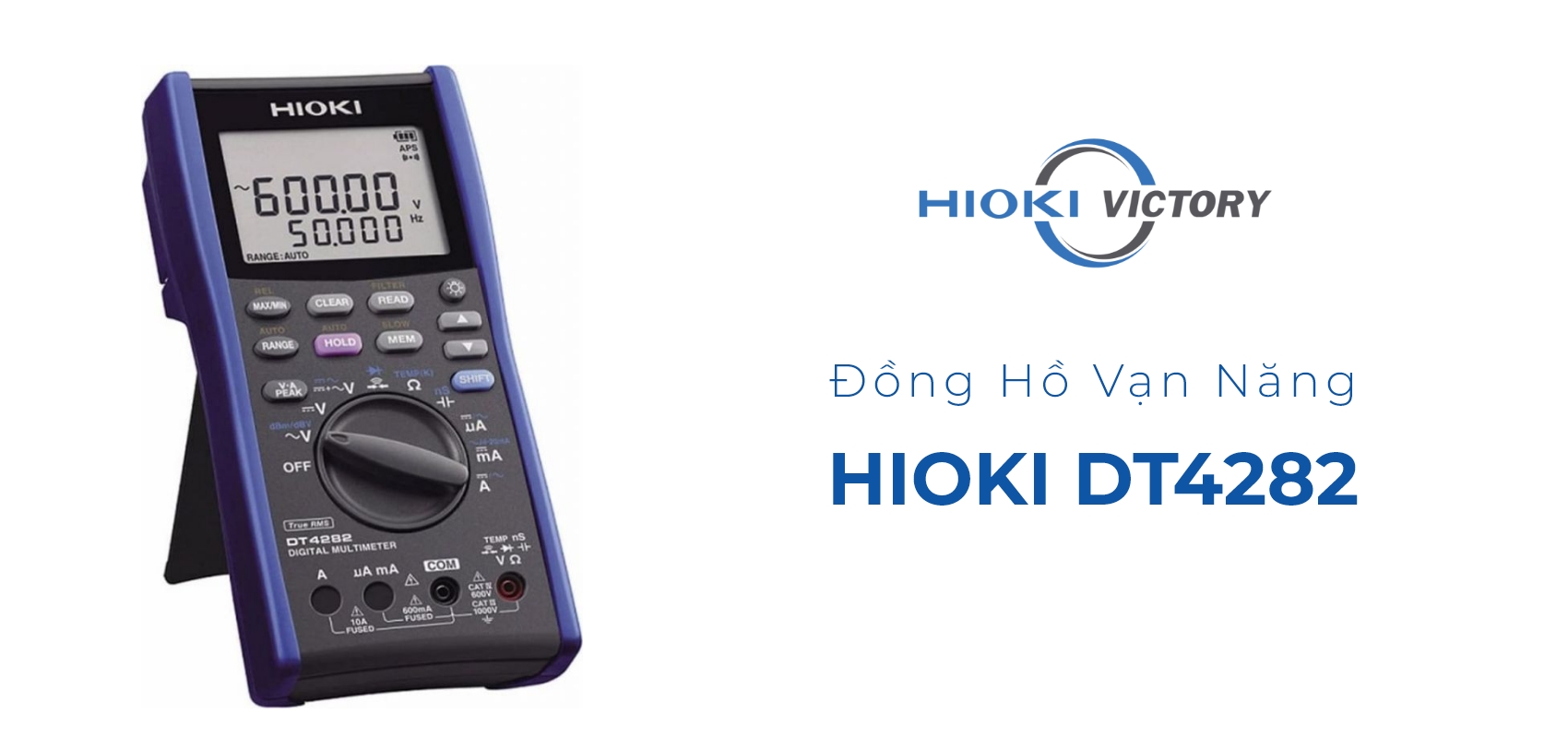 Đồng hồ vạn năng Hioki DT4282 kiểm tra dây điện âm tường chính xác