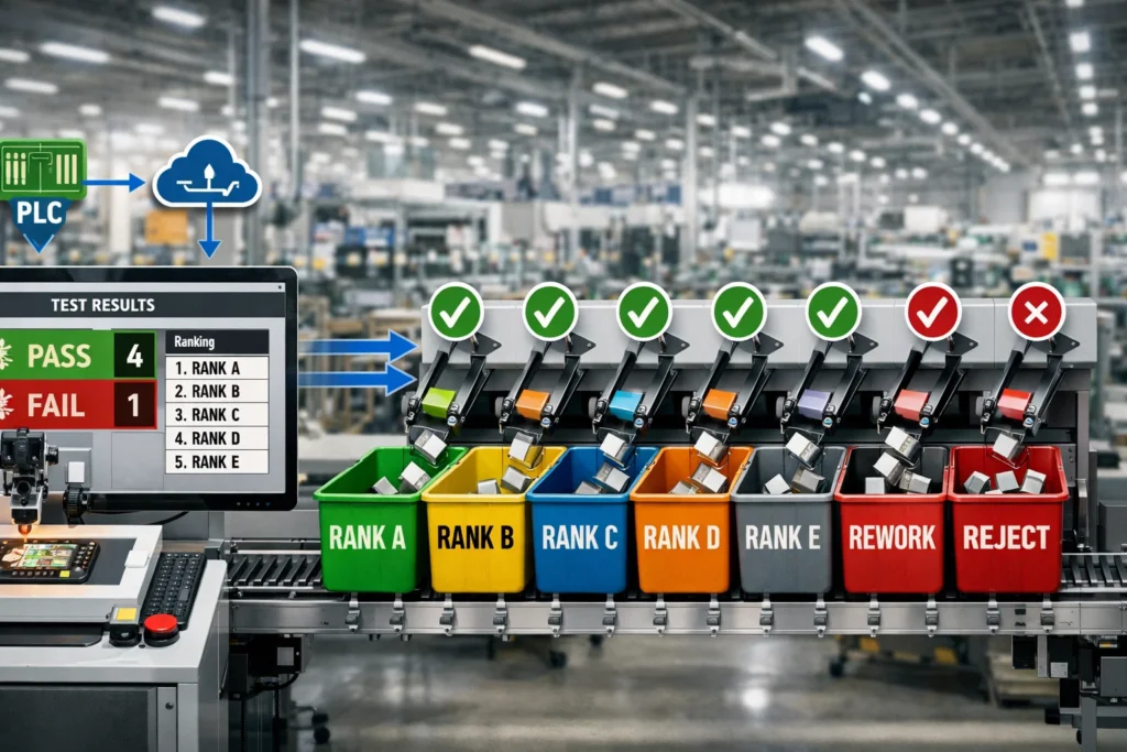 HIOKI RM3542C - BIN grading tối đa 7 mức giúp phân loại nhanh ngay trên line