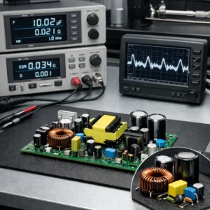 Phân tích trở kháng khi sửa chữa bo mạch nguồn xung với thiết bị Hioki