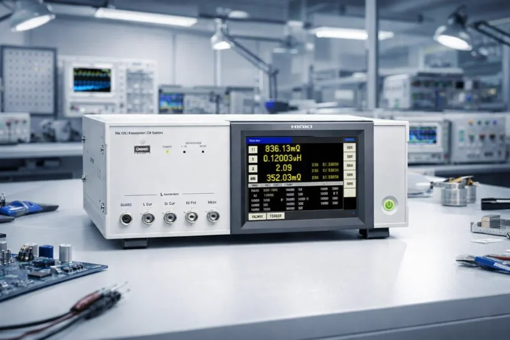 IM3536 là thiết bị đo LCR và máy đo trở kháng Hioki cho phòng lab điện tử