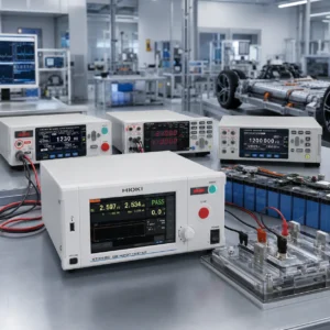 Test pin EV với HIOKI ST5680A cho dây chuyền pin xe điện
