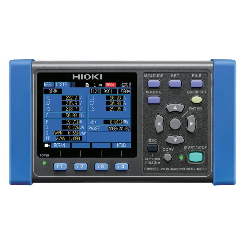 Máy ghi công suất HIOKI PW3365 dùng để giám sát phụ tải điện trong nhà máy